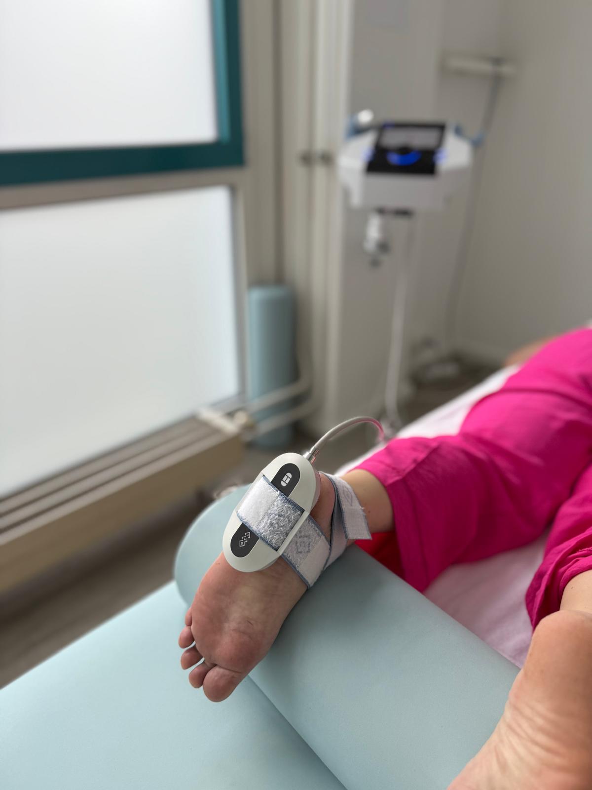Ultraschallwärmetherapie in der Praxis Varupa